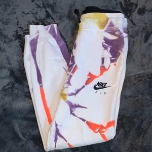Nike air tie dye joggers